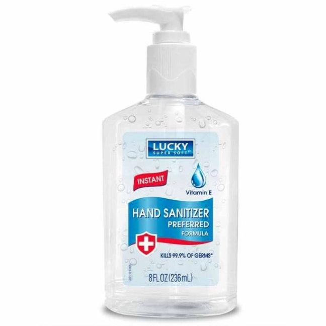 8 OZ HAND SANITIZER WITH PUMP